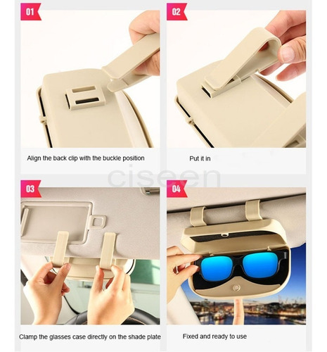 Protector, Soporte De Gafas Para Automovil Sci