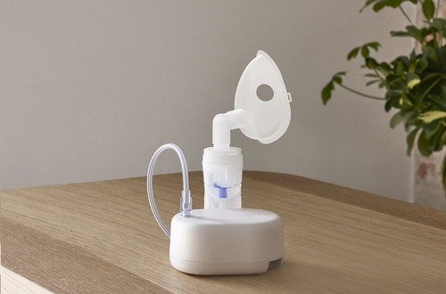 Inalador Nebulizador Inalar Compact Ne-c810 Omron Cor Branco 127/220v