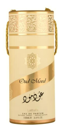 Lattafa Oud Mood For Unisex Eau De Parfum Spray, 3.4 Ounce