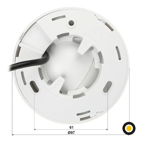Camara Minidomo Dahua Audio Hdcvi 2mp 2.8mm Ir30m Micrófono