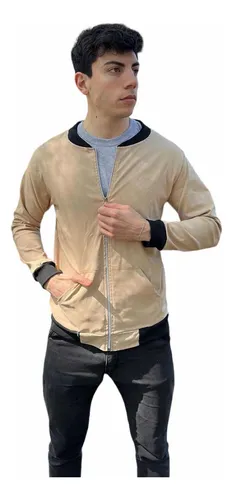 Cazadora hot sale beige hombre