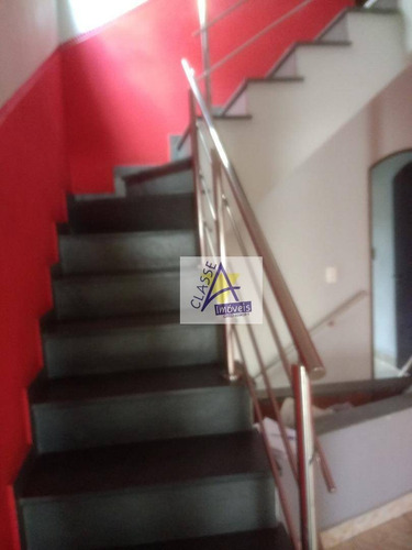 Imagem 10 de 30 de Sobrado Com 3 Dormitórios À Venda, 330 M² Por R$ 590.000,00 - Vila Emílio - Mauá/sp - So0172