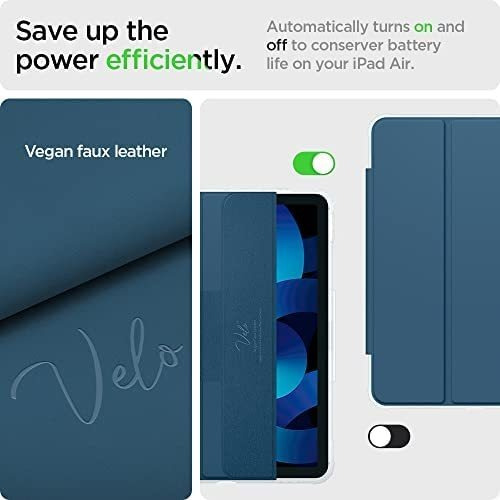 Spigen Ultra Hybrid Pro - Funda Para iPad Air 5ª Azul Oscuro