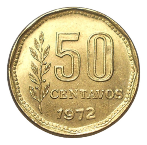Argentina Moneda 50 Centavos 1972  - Km#68