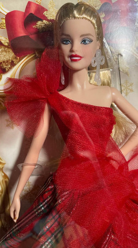 Barbie - Felices Fiestas 2024 Rubia