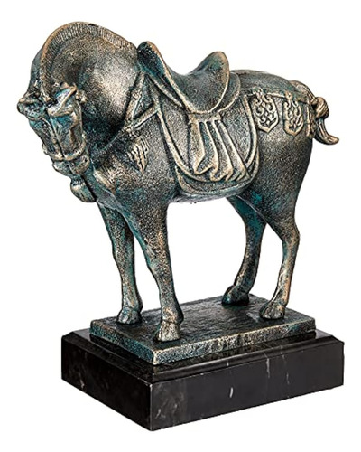 Diseñe La Estatua De Hierro Del Caballo Tang Antiguo De Tosc