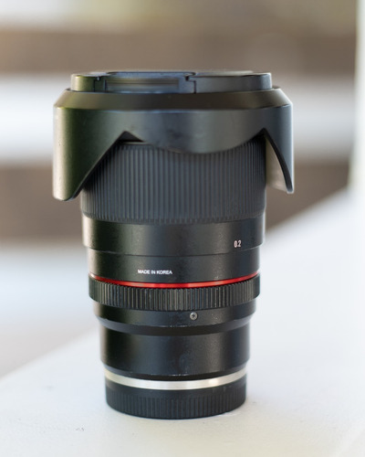Lente Rokinon 20mm F1.8 Fe Sony E Mount Astrofotografia