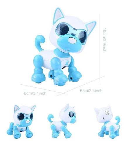 Robot Perro Mascota Inteligente Juguete Infantil Interactivo