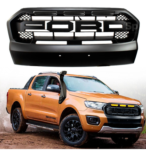 Parrilla Frontal Ford Ranger 2016-2019 Tipo Raptor Completa