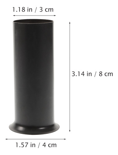 6 Piezas, Fundas De Base Para Lámpara Tipo Candelabro, De Me