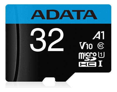 Tarjeta de memoria Adata AUSDH32GUICL10A1-RA1  Premier con adaptador SD 32GB