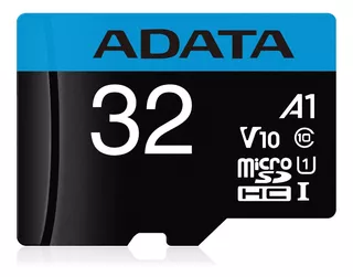Tarjeta de memoria Adata AUSDH32GUICL10A1-RA1 Premier con adaptador SD 32GB