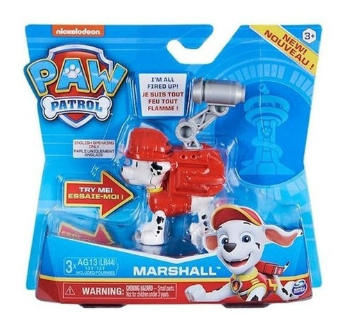 Paw Patrol Marshall Figura  Con Frases Original 16600