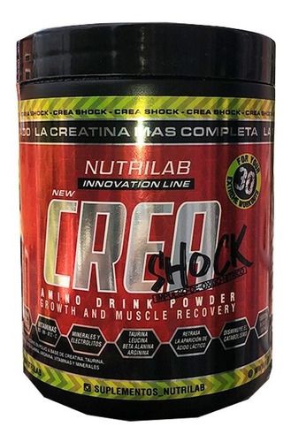 Creatina Nutrilab 300g. Taurina- Glutamina-vitaminas-alanina