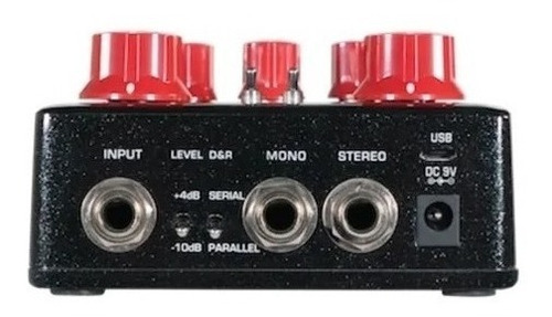 Imagen 3 de 4 de Pedal de efecto NUX Verdugo Atlantic NDR-5 negro