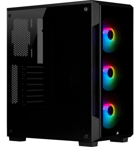 Ltc Case Corsair Icue 220t Rgb Black Vidrio Templado M.tower
