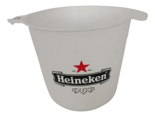 Hielera Balde De Plástico Para Cerveza Con Logo Y Destapador