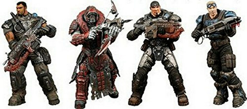 Neca Gears Of War 2 7  Figura De Acción Box Set.