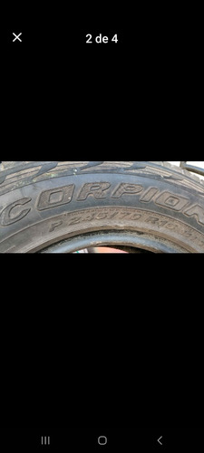 Cubiertas 245/70 R16