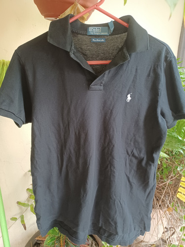 Playera Polo By Ralph Lauren Pima Stretch Mesh M/m (Usado)