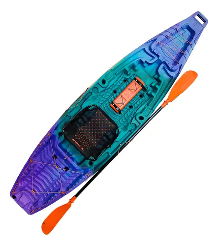 comprar Caiaque Atlas de pesca com remo e cadeira Titan cor galaxia