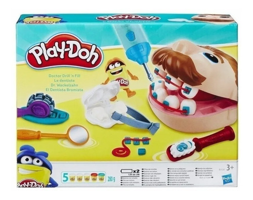 Play Doh Set De Masas Dentista Bromista Hasbro Original Amv