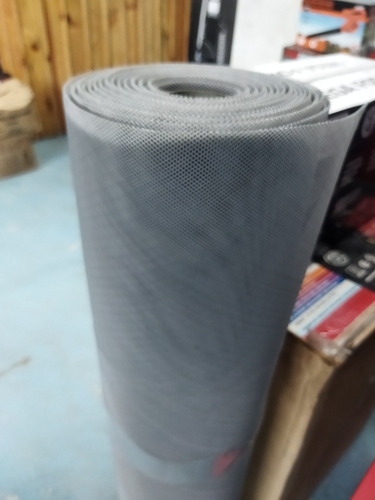 Imagen 5 de 5 de Malla Mosquitero Plástico 0,90 X 30 Mts Gris