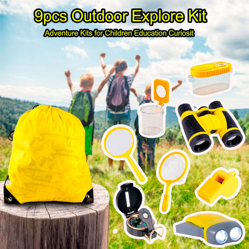 1t Outdoor Researcher Set Juego De Explorador De Aventuras P