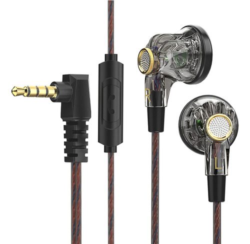 Audífonos Mdr Bass De 3,5 Mm Con Cable Auxiliar De 16 Mm,