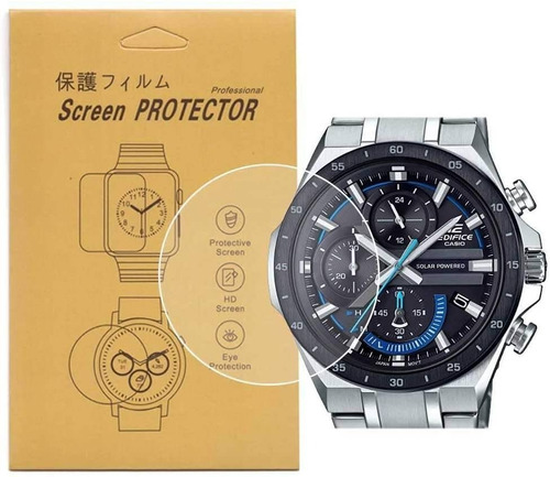 [3 Piezas] Casio Eqs-920 Protector Pantalla Reloj, Protector
