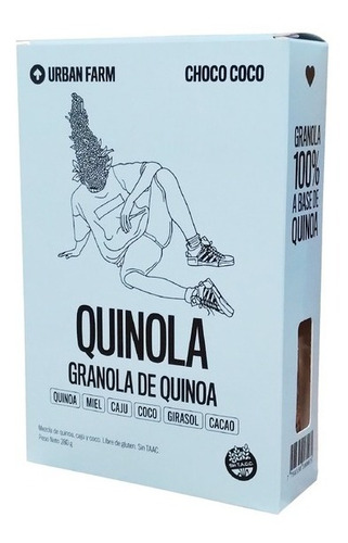 Imagen 1 de 4 de Granola Sin Tacc Quinola X 280 G Granola De Quinoa