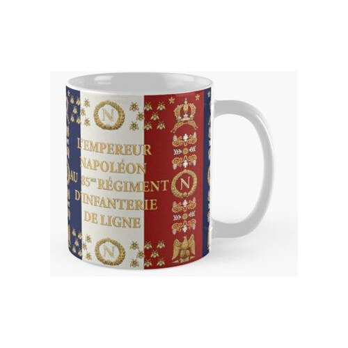 Taza Bandera Del 85o Regimiento Francés Napoleónico Calidad 