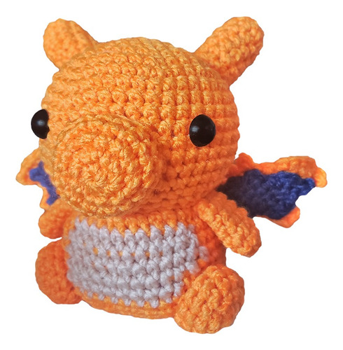 Peluche De Pokémon Tejido Chibi Charizard