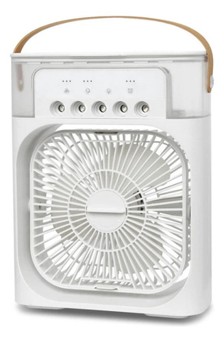 Ventilador De Ajuste De Aire Con Humidificador Portátil Con