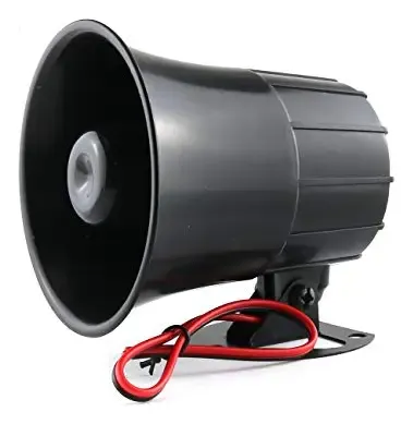 Alarma Para Interior 120 DB - Sirena De Seguridad Para Hogar 12V DC, Sonido Potente Y Fácil Instalación