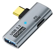 Comprar Adaptador Usb C A Usb 3.2 K62 En 1 Con Puerto De Carga De 10