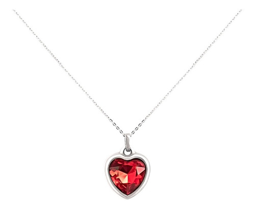 Imagen 1 de 2 de Arracadas Y Collar Passion Heart