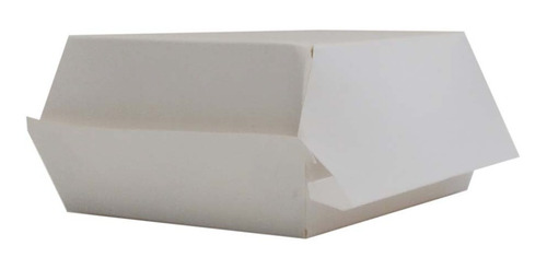 Caja Para Hamburguesa - Blanca X 25u