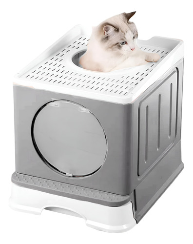 Caja De Arena Cerrada Para Gatos