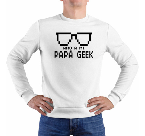 Polera Amo A Mi Papá Geek (d1115 Boleto.store)