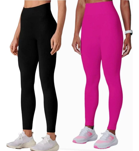 Kit 2 Legging Lupo Fitness Academia Original Linda Conforto