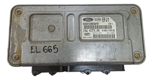 Modulo De Injeçao Central Ford Fiesta 1.0 2007 2014 (usado)
