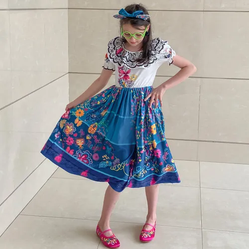 Vestido De Mirabel De Encanto, Disfraz De Isabella De Encant