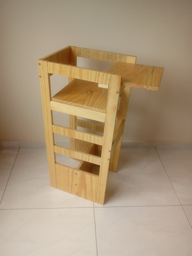 Torre De Aprendizagem 4 Em 1 Madeira