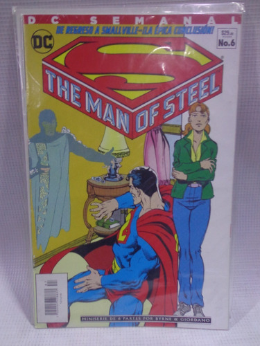 Superman The Man Of Steel Vol.6 Dc Comic´s Televisa 2016