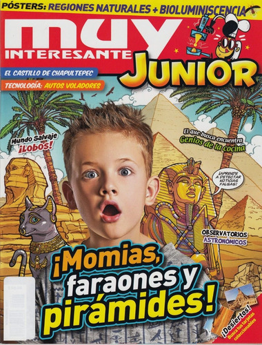 Revista Muy Interesante Junior ¡momias Faraones Y Pirámides!