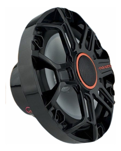 Par Bocinas Marinas Waraudio Iv4n 6.5puLG 350wrms Coaxiales Color Negro