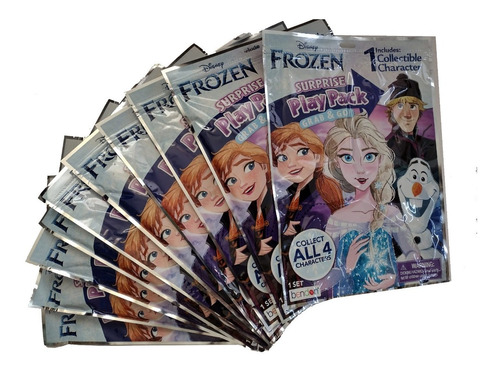Disney Frozen 10 Paquetes De Libros Para Colorear,accesorios