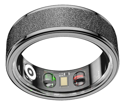 Smart Ring Colmi R10 Com Case Anel Inteligente Preto Br 16/17 - Eua 07