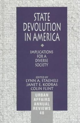 Libro State Devolution In America - Janet E. Kodras